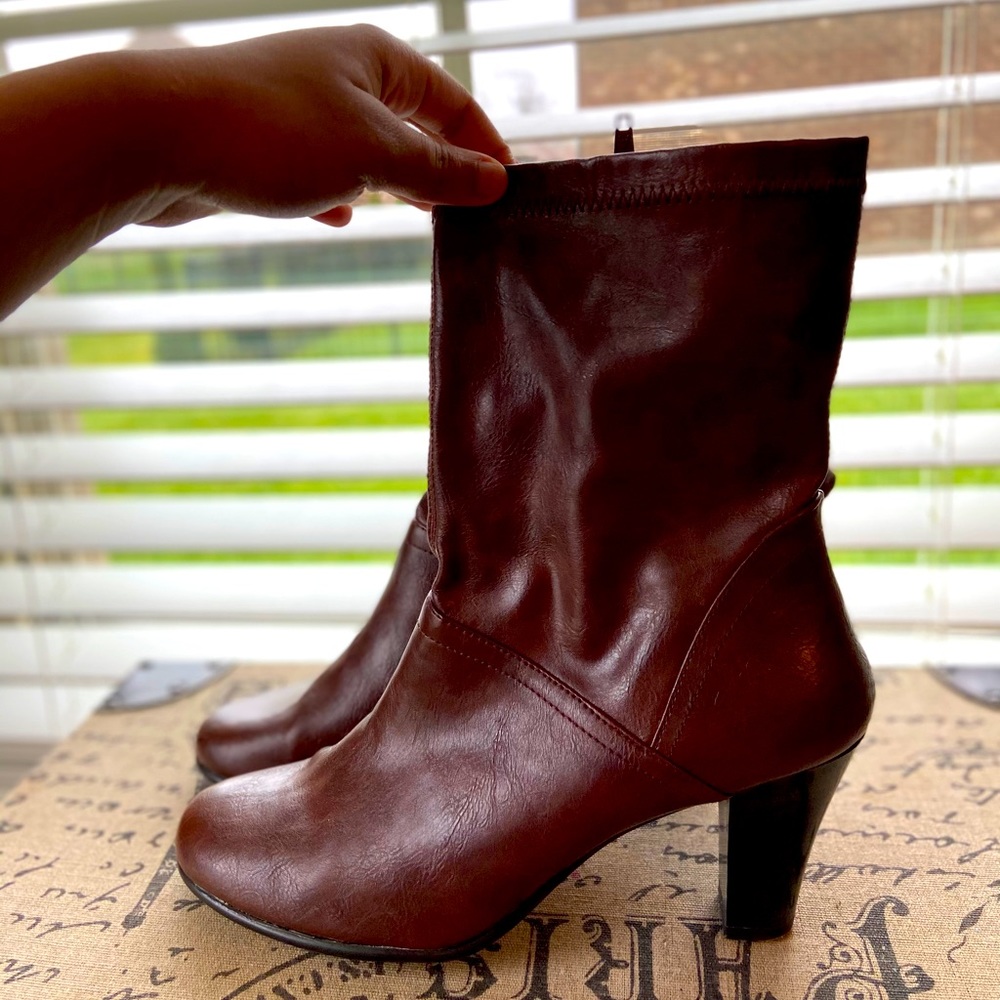 Brown Aerosole Booties